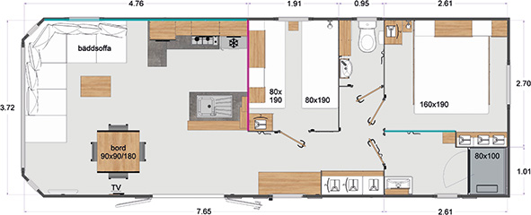 Rapidhome 2023, Elite 1049 villavagn