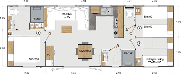 Rapidhome 2024, Elite 1040 villavagn