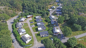 Etapp 1 på Trellebystrands Camping i Lysekil